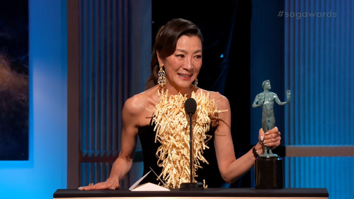 Screen Actors Guild Awards 2023 Michelle Yeoh Creates History Everything Everywhere All At 5705