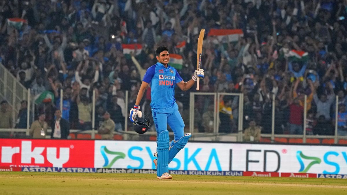 Ind Vs Nz Shubman Gill Achieves These Records With His Electric Maiden T20i Century 3077