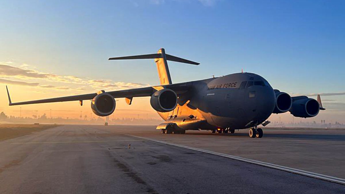 IAF Aircraft Carrying Relief Material To Earthquake-Hit Turkey, Syria ...