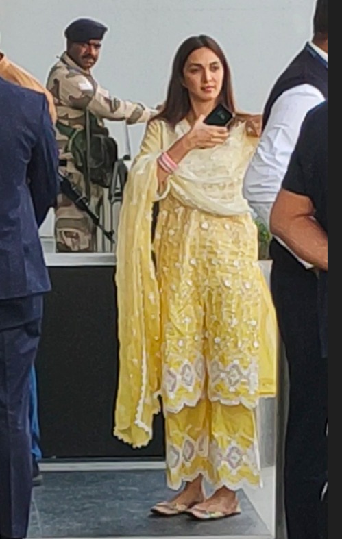 Kiara Advani in Amber Dress – rsrbyritirahulshah