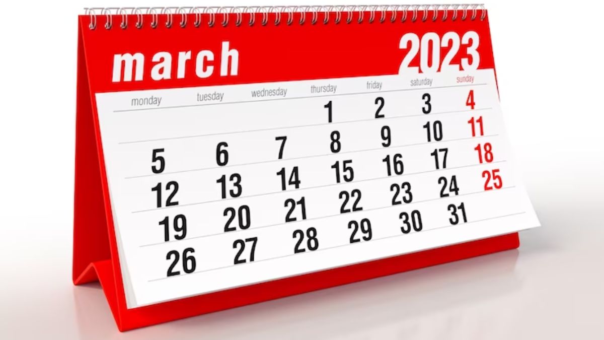 March Calendar 2023 Complete List Of Festivals National And March Calendar 2023 Complete List Of Festivals National And