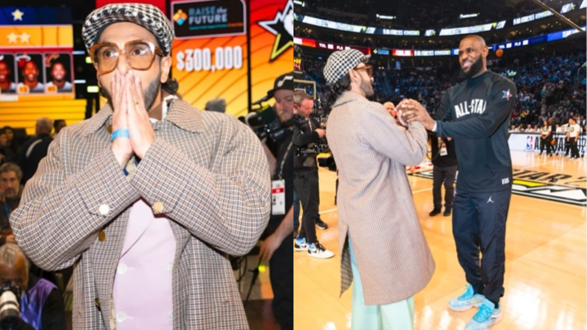 Ranveer Singh meets basketball legend LeBron James, shares fanboy moment-  See pic