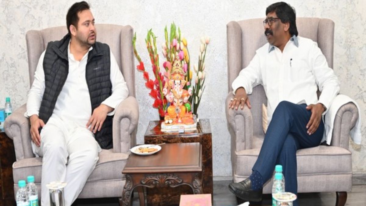 Rjd Jmm To Contest 2024 Lok Sabha Elections Together Says Tejashwi Yadav In Jharkhand