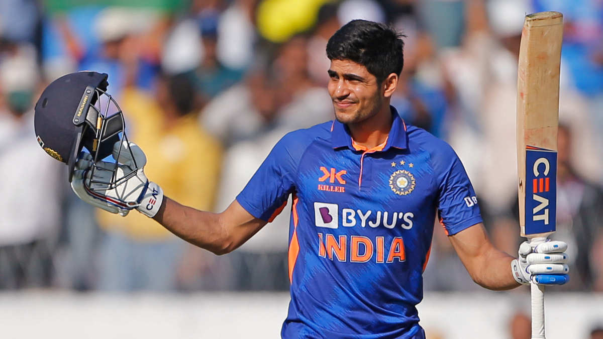 IND vs NZ: Here's How Shubman Gill Reached His Maiden Double Century, Watch 