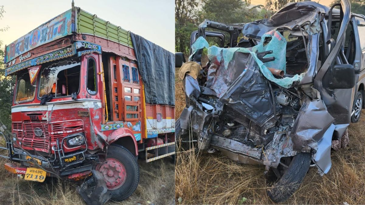 9 Including Children Killed In Bus-Car Collision On Goa-Mumbai Highway Near Raigad