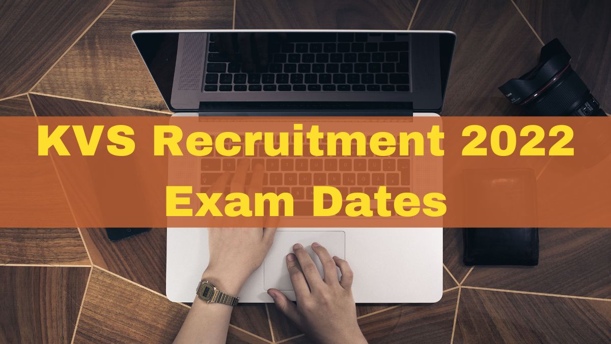 KVS Recruitment 2022 Exam Dates Released For Primary Teacher, Principal, Officer And Other Posts; Check Full Schedule