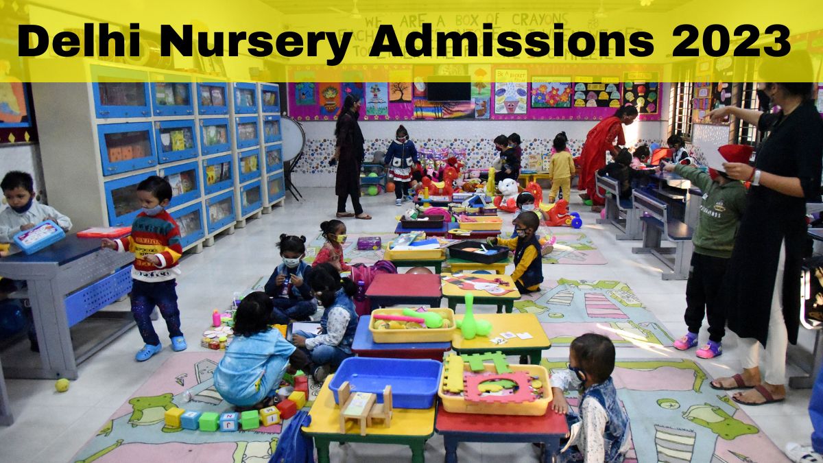 Delhi Nursery Admissions 2023: First Merit List Releasing Today At edudel.nic.in; Check Details
