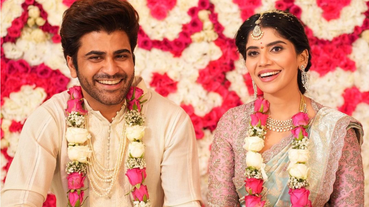 Telugu Actor Sharwanand Gets Engaged To Rakshita Reddy In A Dreamy Ceremony  | See Pics