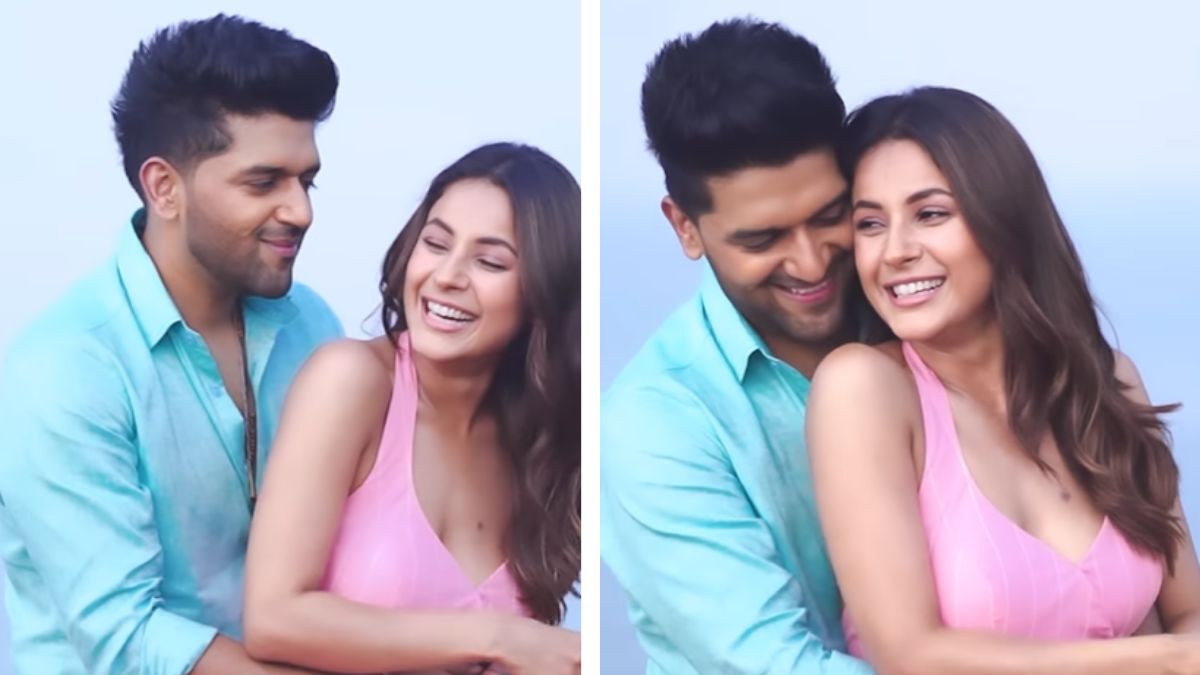 Shehnaaz Gill Shares A Fun Bts Video With Guru Randhawa Ahead Of Their Song Release Watch 