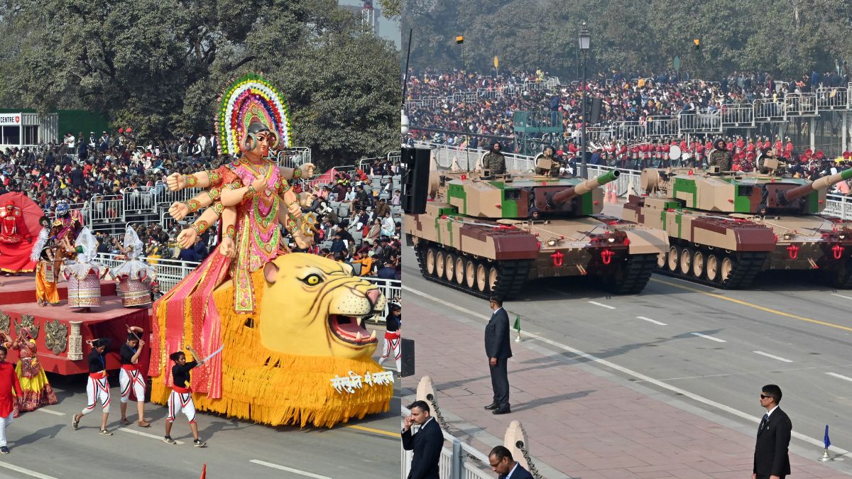 Republic Day 2023: Naari Shakti Dominates State Tableaux, India Exhibits Military Might At Kartavya Path