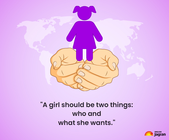 Give girls the wings to fly, not the pain to cry and die. Happy National  Girl Child Day!  Android:…