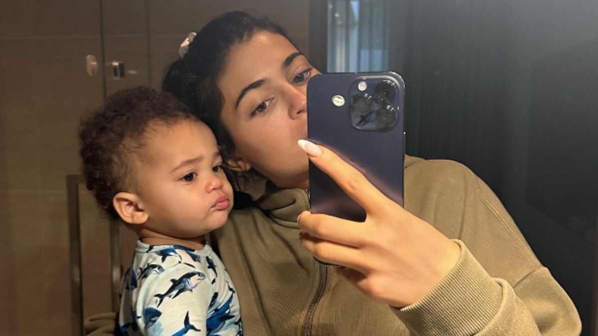 Kylie Jenner FINALLY Reveals Son’s Name; Shares Adorable Pictures With Him For First Time