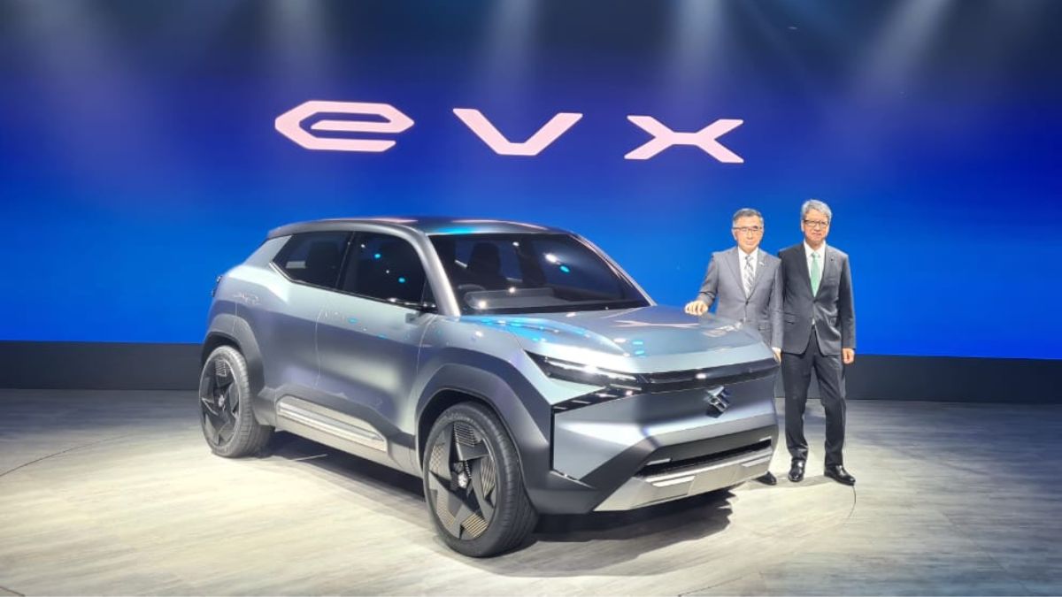 Auto Expo 2023 Maruti Suzuki Unveils Concept 'EVX' SUV With 550 KM