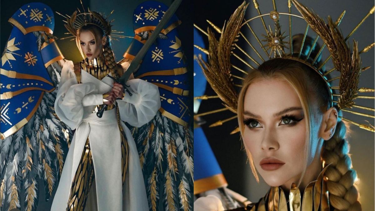 Netizens Are Impressed With Miss Ukraine's Powerful Fashion Statement ...