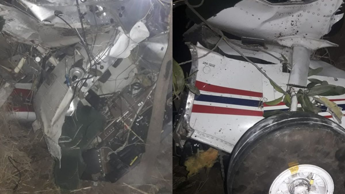 मध्यप्रदेश में मंदिर से टकराकर विमान क्रैश, पायलट की मौत-Pilot killed in plane crash after hitting temple in Madhya Pradesh