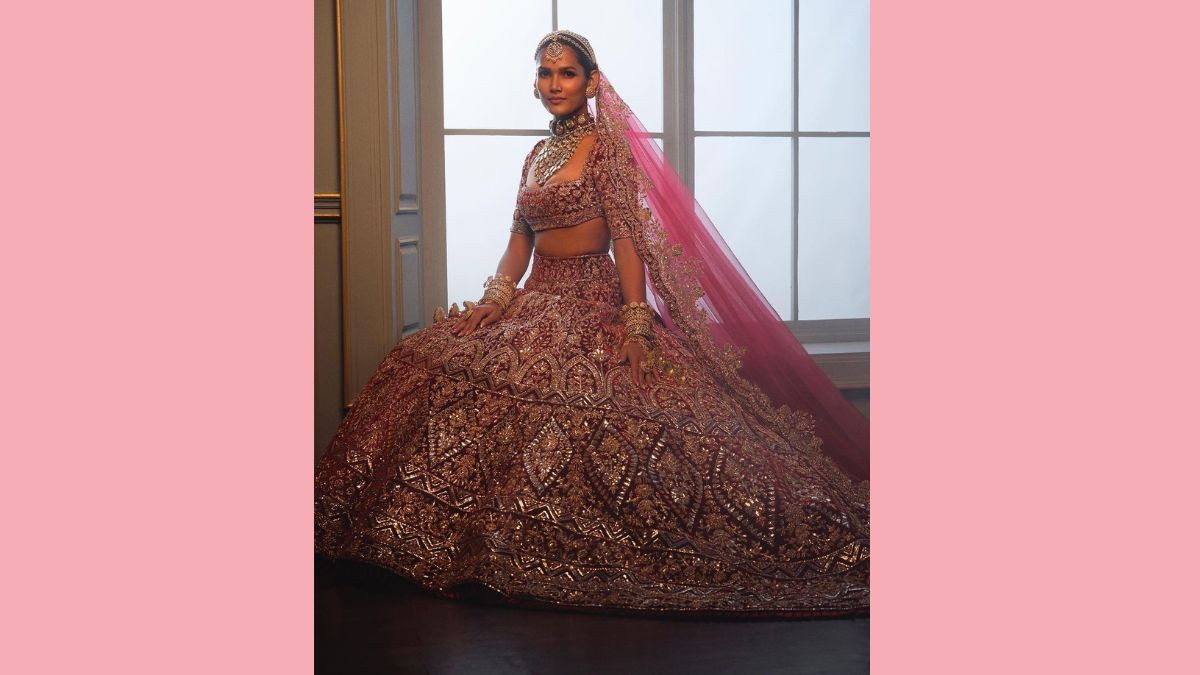 Pink bridal lehnga by Manish Malhotra | Indian bridal, Latest bridal lehenga,  Indian wedding dress