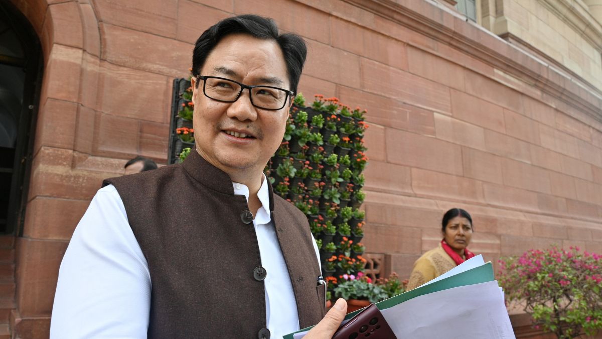 Judges Don't Face Election, Public Watching Their Judgments: Union Law Minister Kiren Rijiju