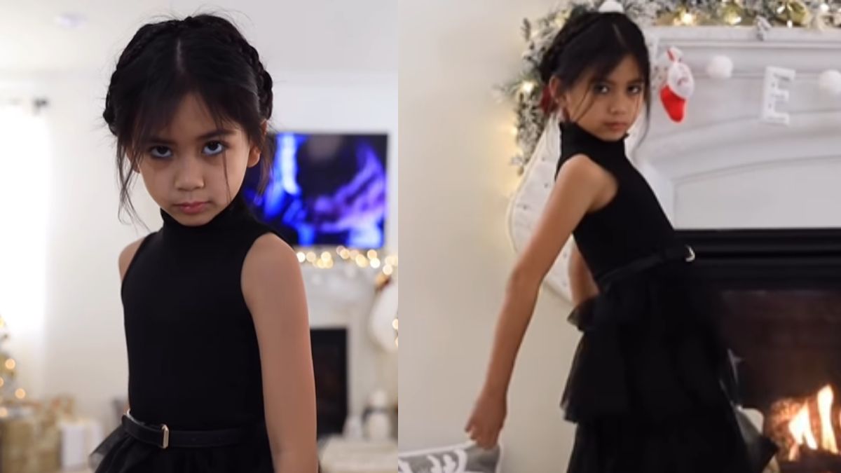 Killed It': Video Of 8-Year-Old Recreating Netflix's Wednesday ...