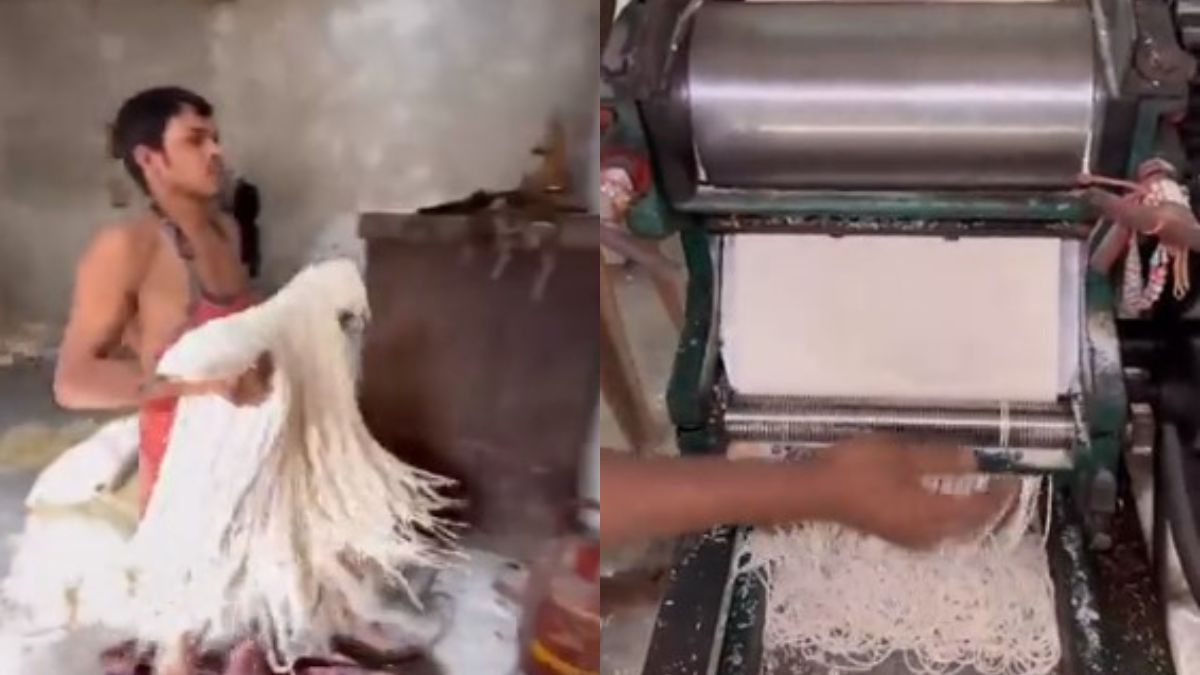 Viral Video: Making Of These Roadside Noodles Will Make You Refrain From Eating Street Food Again