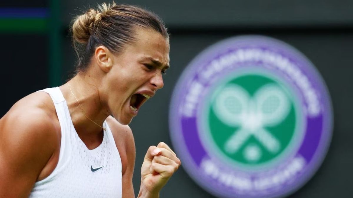 Wimbledon 2023 Aryna Sabalenka Overpowers Madison Keys To Book Semi