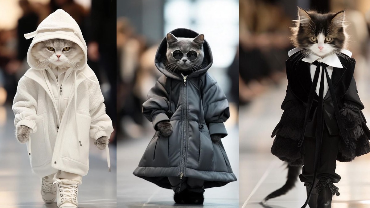 The Real Catwalk Artists Version Of Kitten Fashion Week Takes Over