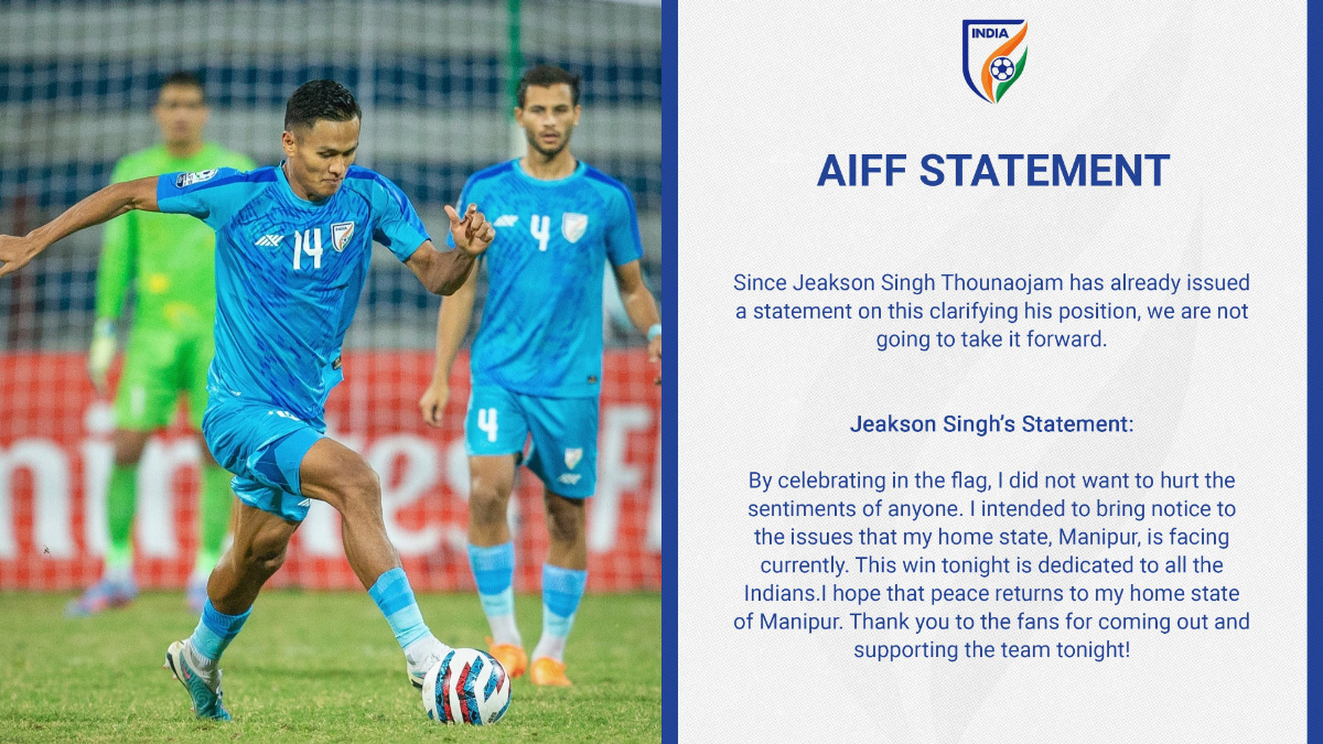 Aiff, Jeakson Singh Issue Joint Statement On 'meitei' Flag Controversy 