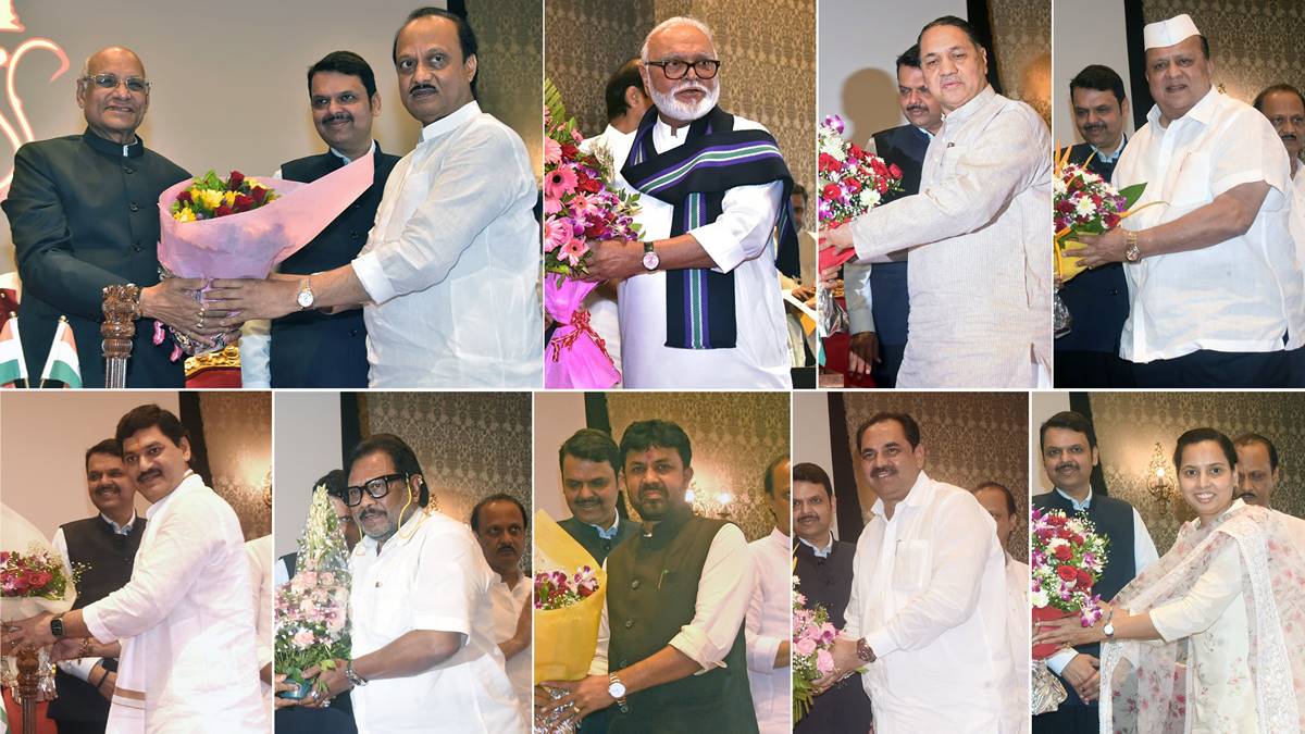 Ajit Pawar, 8 NCP MLAs Sworn In As Maharashtra Ministers; Sharad Pawar ...