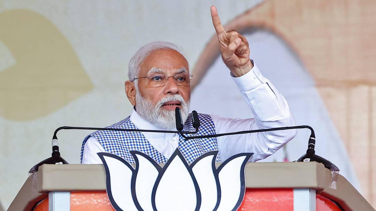 PM Says 'Jo Dar Jaaye Wo Modi Nahi'; Congress Questions His Silence On ...