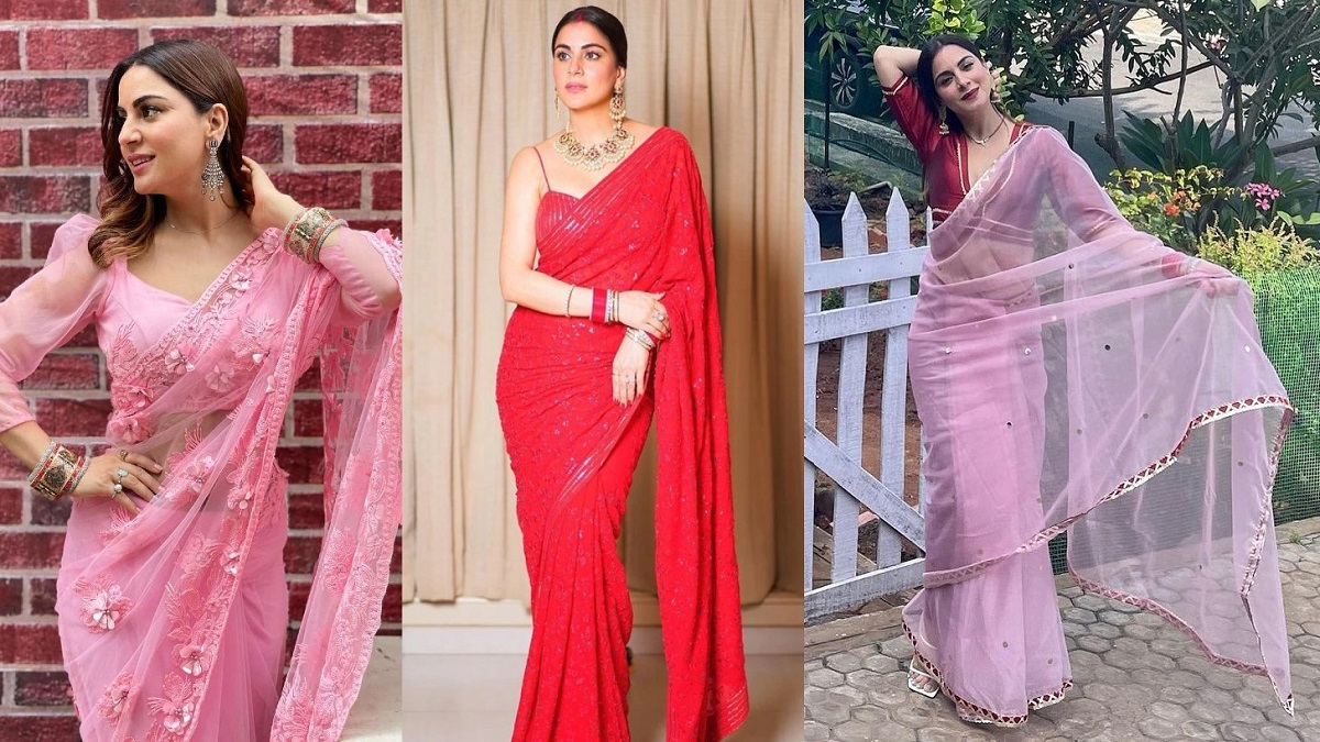 Take Cues From Shraddha Arya's Lightweight Saree Look For Monsoon