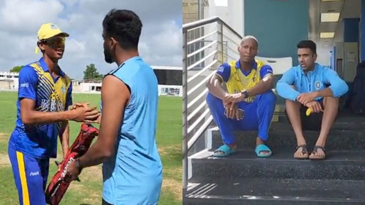siraj-gifts-bat-to-local-player-as-ashwin-rahane-share-knowledge-ahead-of-1st-test-against-west-indies-watch