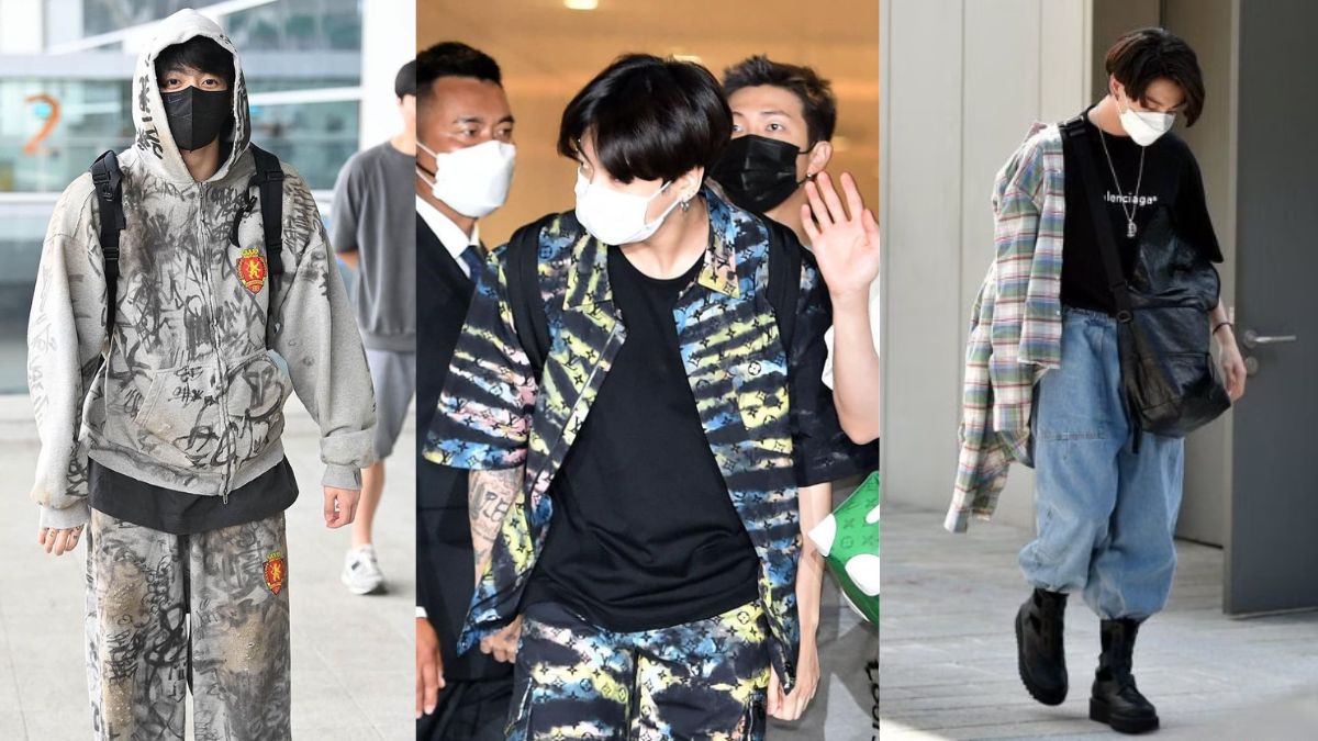 Style BTS Jungkook Way Top 5 Best Airport Inspired Looks Of The