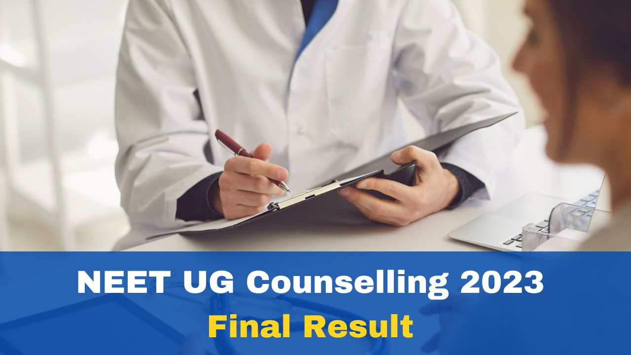 NEET UG Counselling 2023 Final Result To Be Released Today At mcc.nic