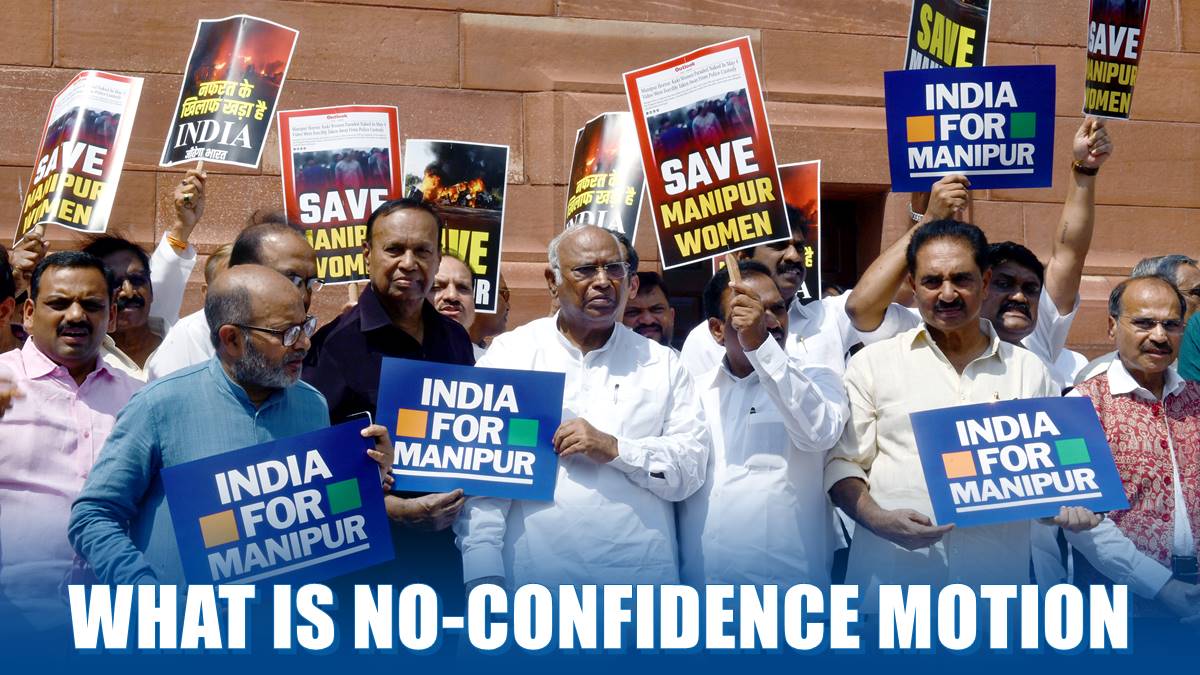 Pm Modi Govt To Face No Trust Vote In Parliament What Is No Confidence Motion And Why Oppn Has