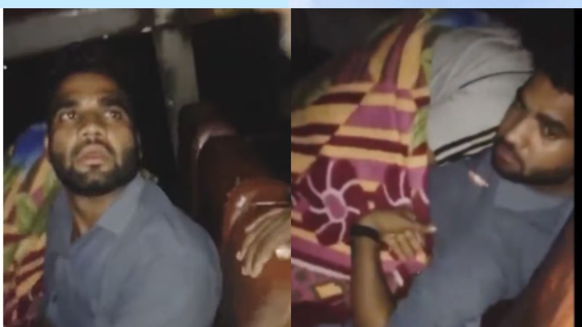 Conductor Caught Engaging In S*xual Act With Woman On Moving Bus In UP; FIR  Registered | Watch
