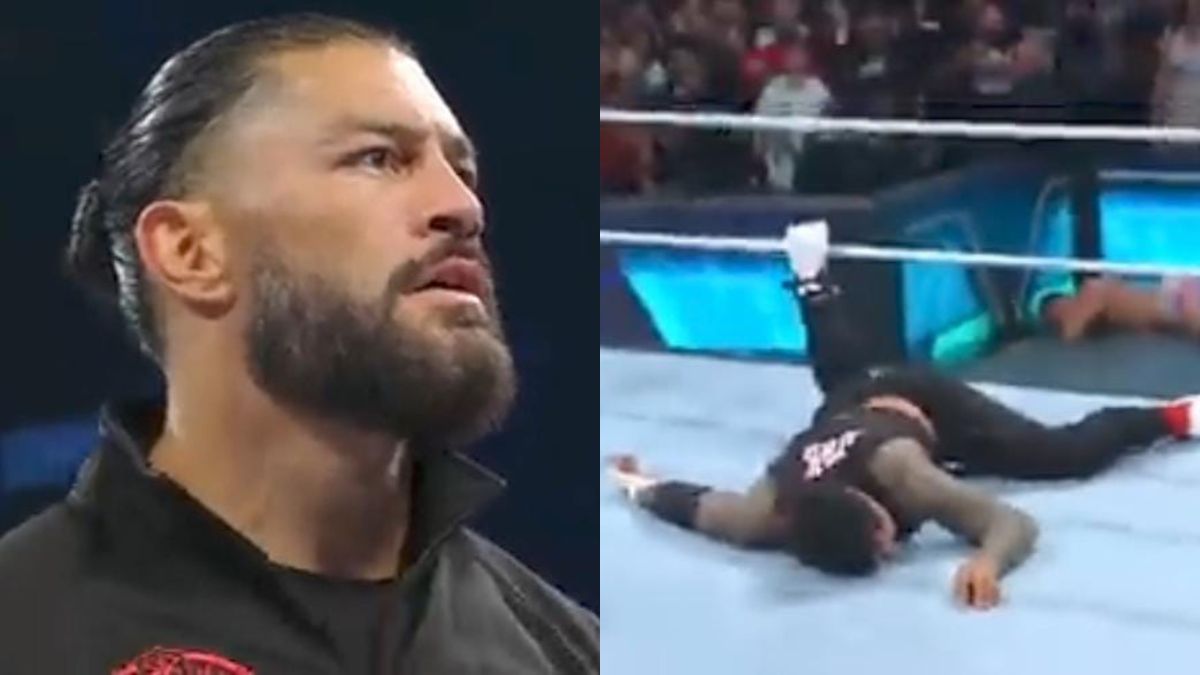 Roman Reigns Stands Tall Over Jey Uso After SmackDown Main Event Ahead Of SummerSlam Clash