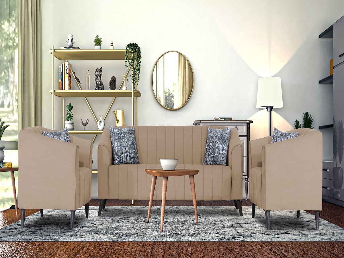 Buy Teak Wood Sofa Set Online  TeakLab