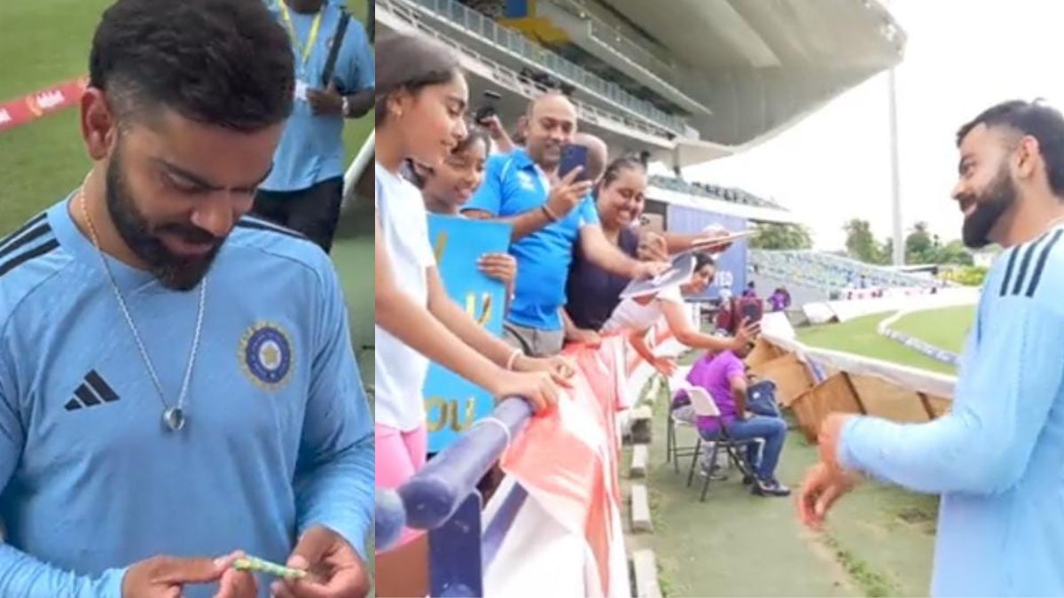 Virat Kohli Makes Heart Warming Gesture For Young Fan By Accepting