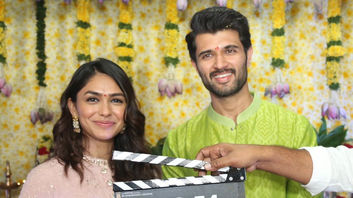 Vd13 Vijay Deverakonda And Mrunal Thakurs Much Awaited Film Go On Floors With Pooja Ceremony 4094