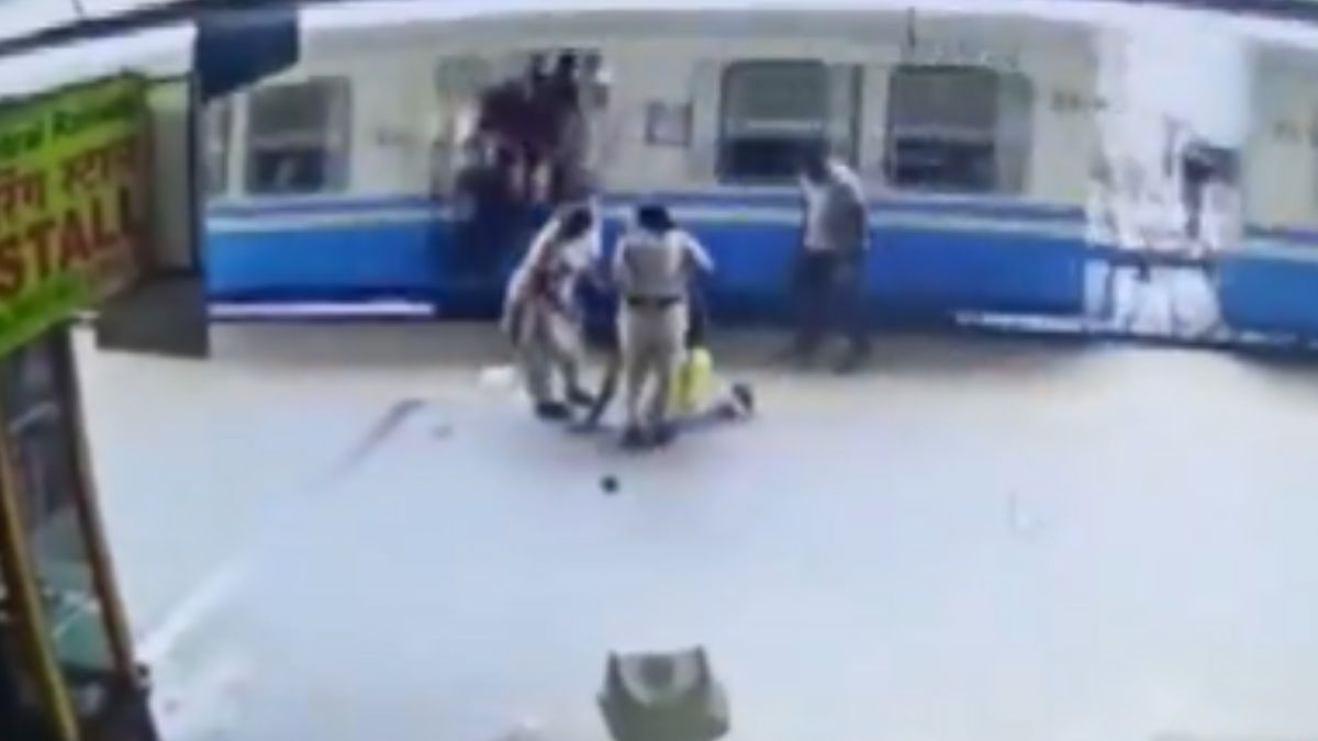 RPF Constable Saves Life Of Woman Passenger In Daring Rescue In ...