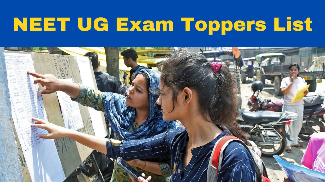 NEET UG Merit List 2023 2 Candidates Secure Top Rank Check NEET UG 