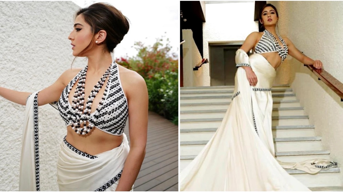 Decoding Sara Ali Khan's Modern Blouse Designs For Heavy Bust