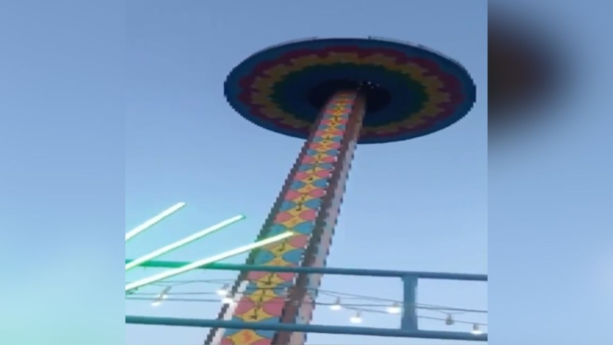 11 Injured After DropTower Ride Crashes At Rajasthan Fair Watch