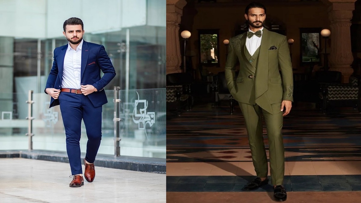 Mens Formal 3 Piece Suits, Size : Customized, Feature : Fadeless, Anti  Wrinkle, Cool, Quick Dry at Best Price in Surat