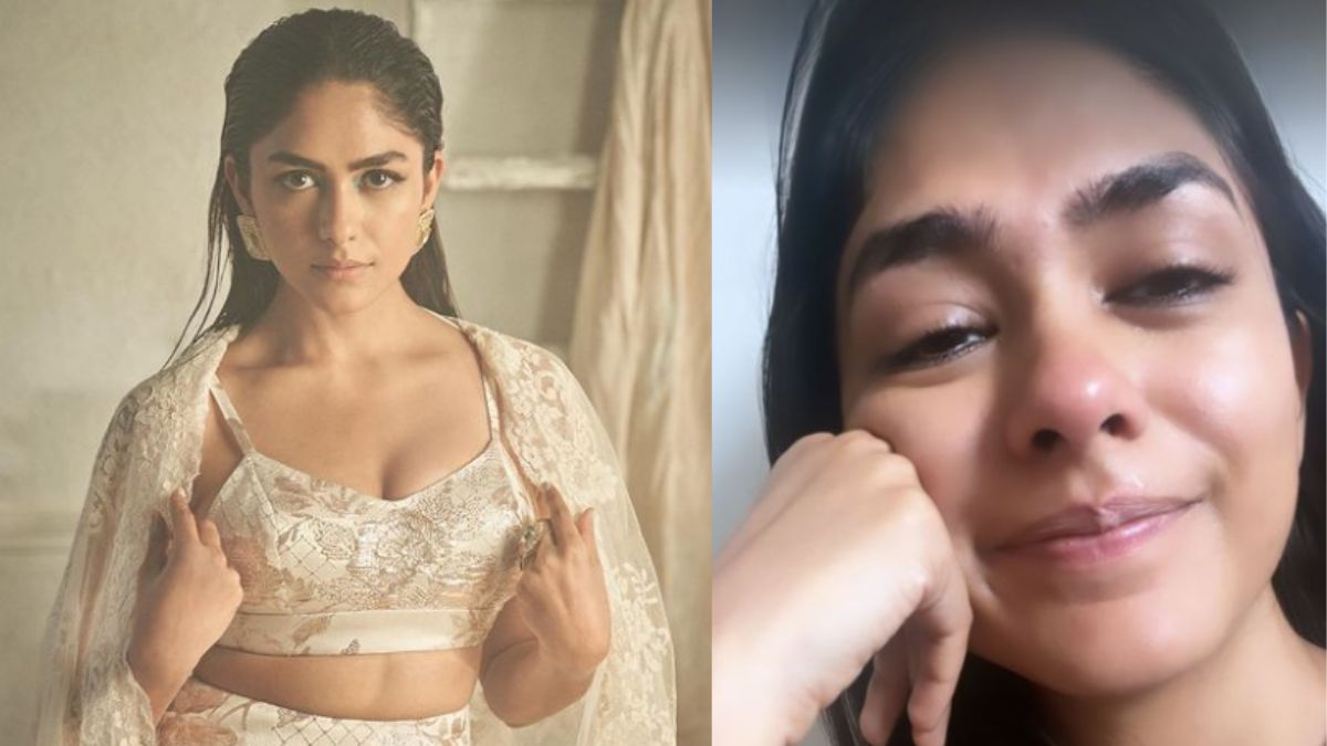 Mrunal Thakur Posts Teary-Eyed Photo On Instagram, Says 'Felt Extremely Low  And Couldn't Make It, But...'