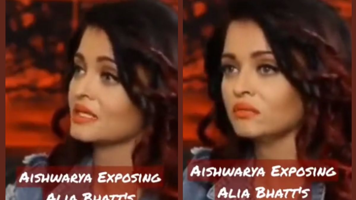 Viral Video: Aishwarya Rai Takes A Dig At Alia Bhatt, Says 'She Has ...