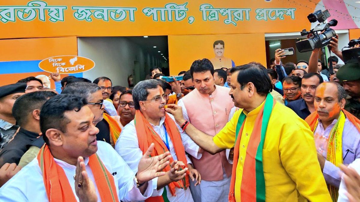 Tripura Assembly Election Results: BJP-IPFT Alliance Sweeps Tripura For ...