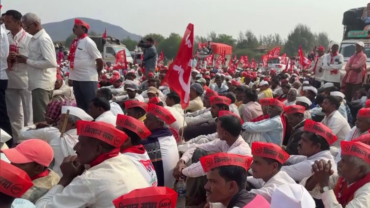 Over Farmers March Towards Mumbai To Raise Forest Land Rights