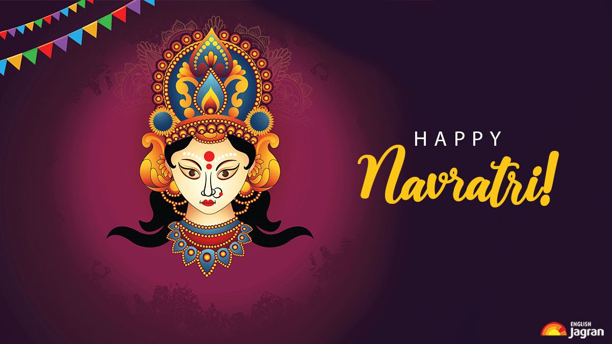 Maa Durga Images for Chaitra Navratri & HD Photos for Free Download Online:  Wish Happy Navaratri 2019 With Devi Ji Wallpapers, WhatsApp Stickers &  Beautiful GIF Greeting Messages | 🙏🏻 LatestLY