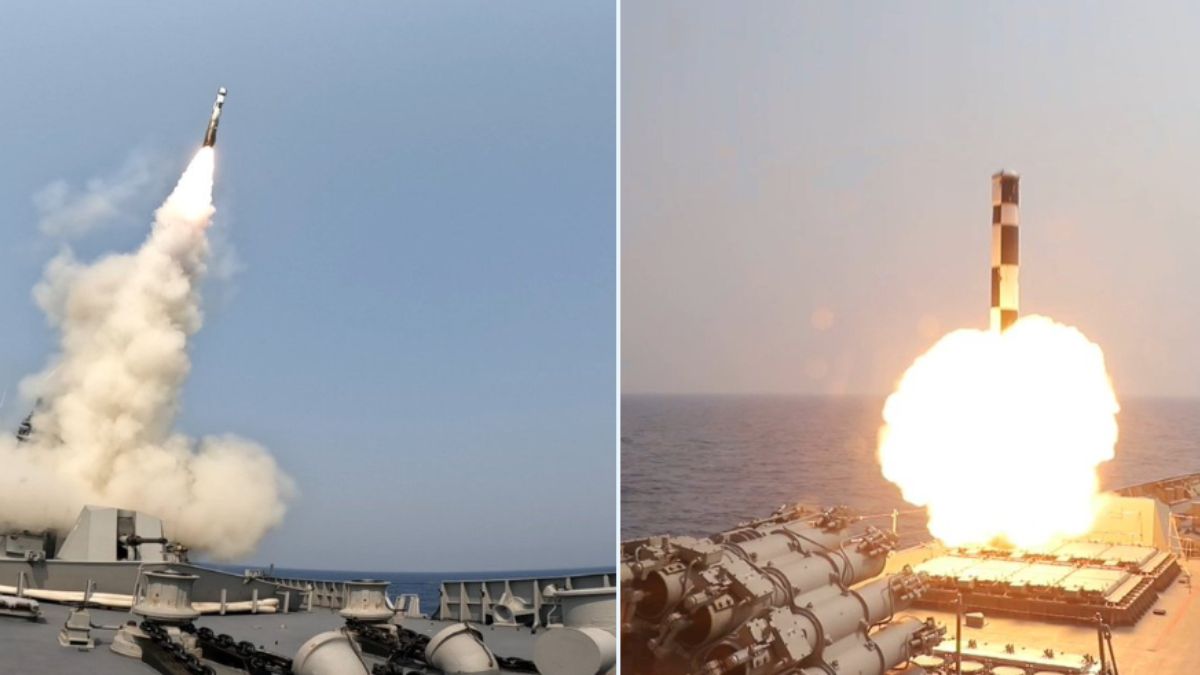 Indian Navy Successfully Test Fires BrahMos Supersonic Missile