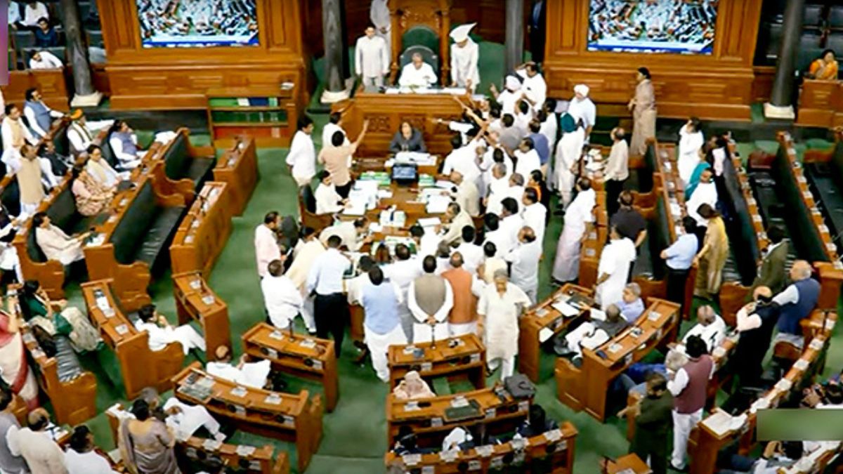 Congress Alleges Parliament Proceedings Muted Amid Protests Demanding ...